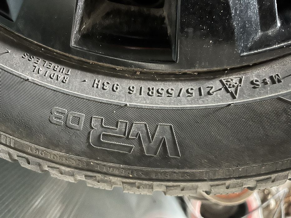 Vand jante de tabla pe 16 inch cu cauciucuri nokian dot 2018