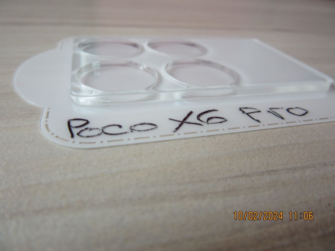 Xiaomi Poco X6 Pro 5G / X6 / 3D 9H Стъклен протектор за камера