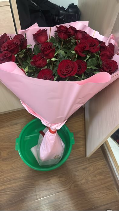 Букет из свежих роз