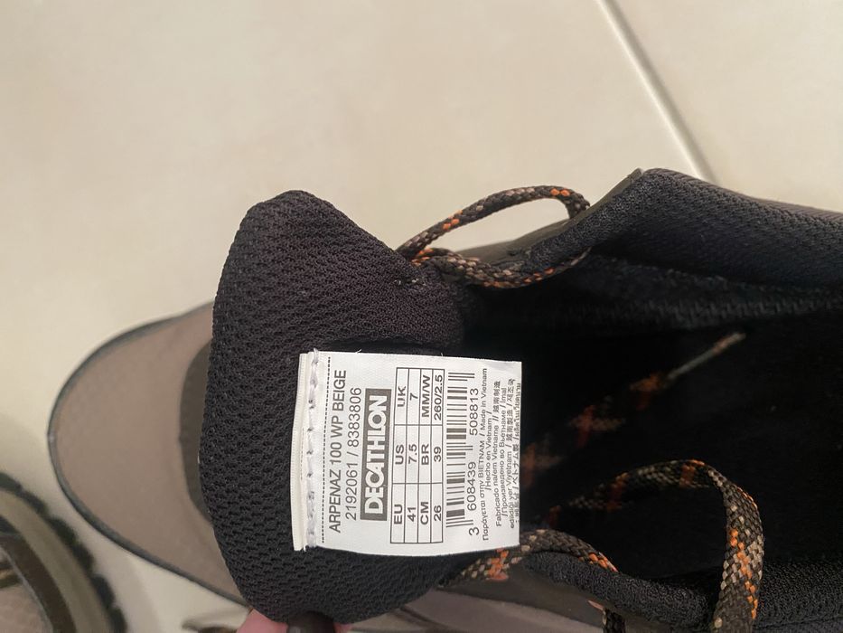 Непромокаеми обувки за преходи Декатлон