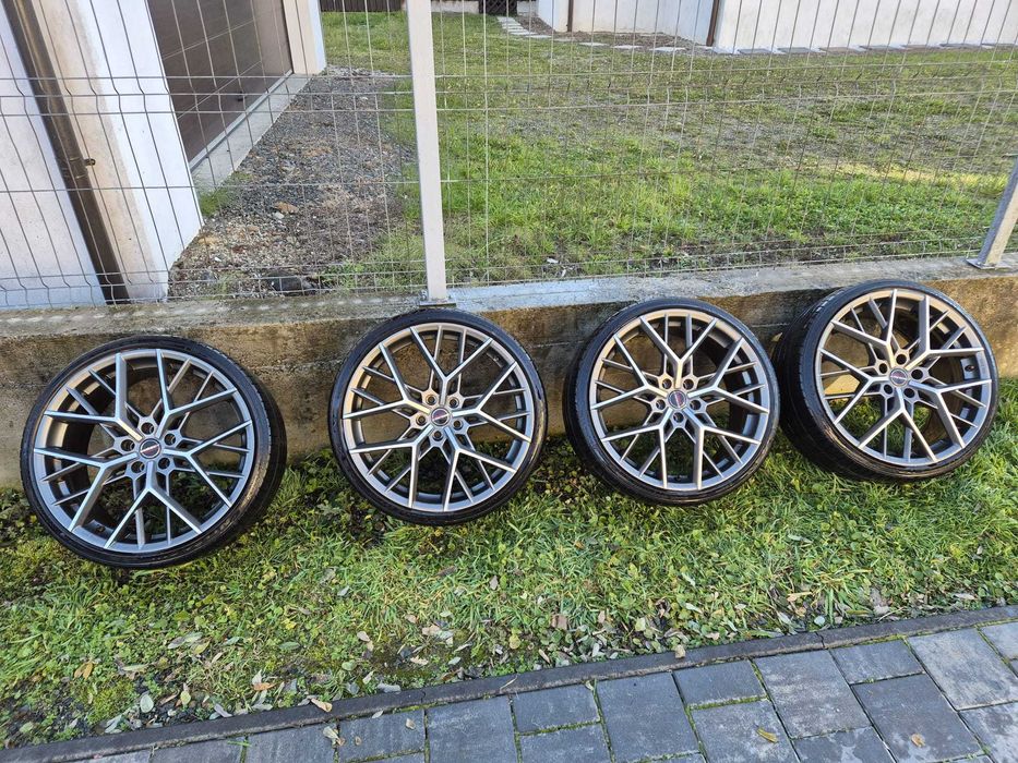 Vând jante Borbet BY – 20” TITAN POLISHED MATT