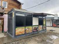 Container fast food