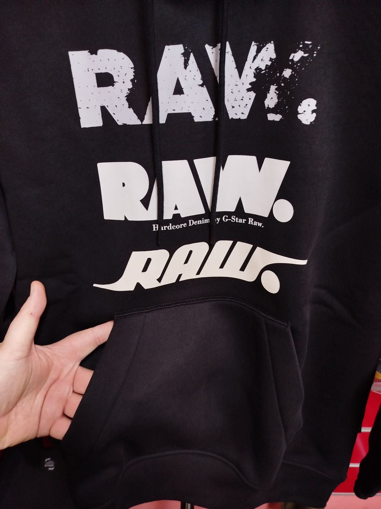 Оригинален суичър G-Star Raw Triple M нов черен горнище блуза анцуг