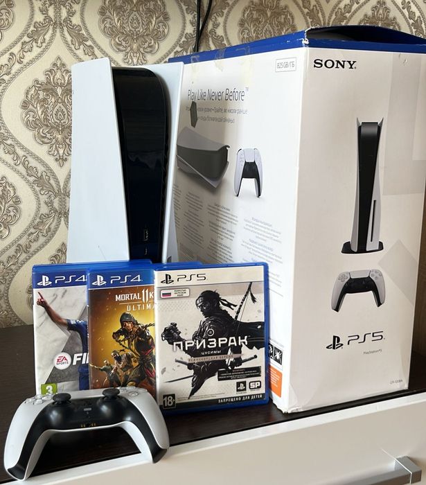 PlayStation 5 + 3 игры