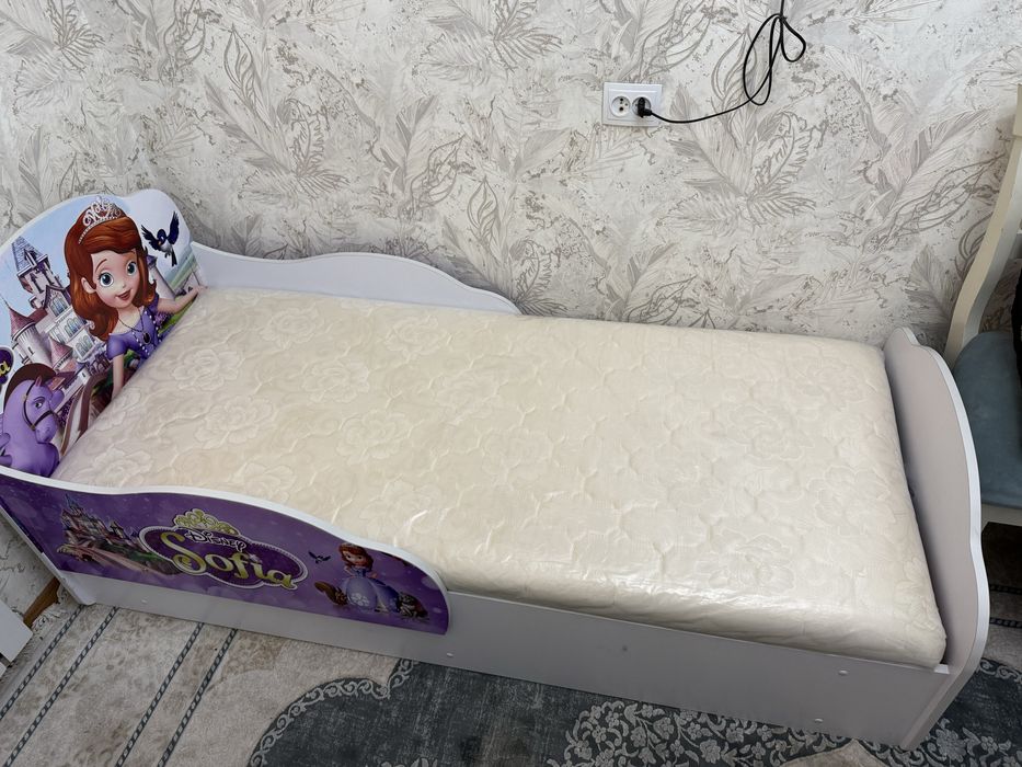 Детская Кровать Холати янги, киз фарзандларимиз орзусидаги кровать