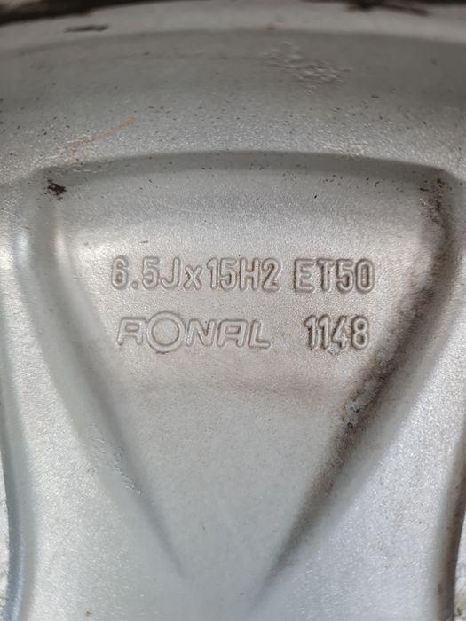 Оригинални джанти за ШКОДА SKODA VW SEAT AUDI R15 5x112 ET38 6.5J