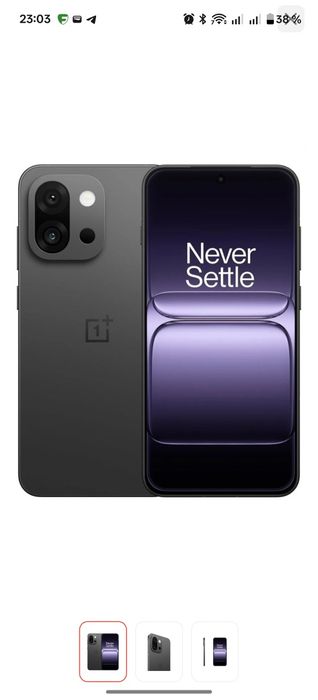 OnePlus 13T, Black, 12/256