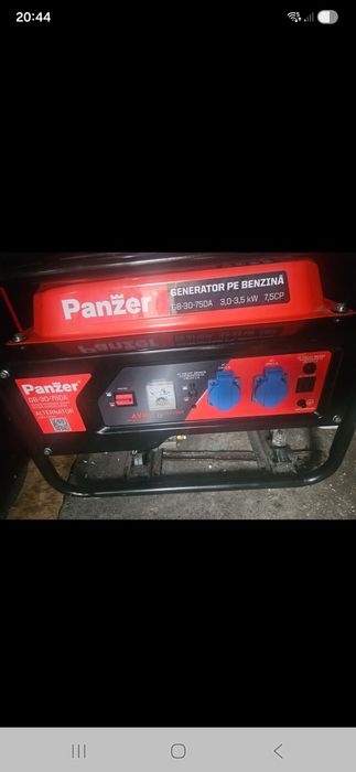 Generator portabil pe penzina