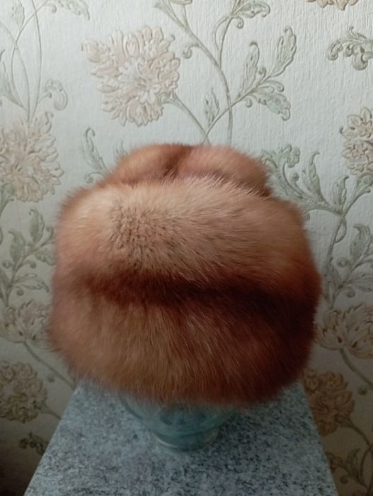 Шапка женская соболь