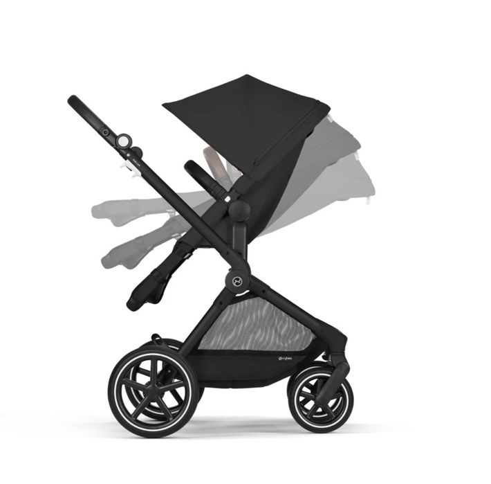 Cybex EOS b2 + Anton b2 2025 set 2 in 1 + scoica black stare 9/10