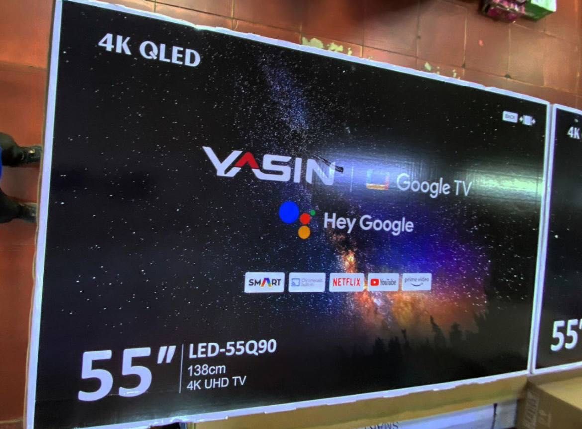 Телевизоры Yasin 55Q90. Новинка 2022
