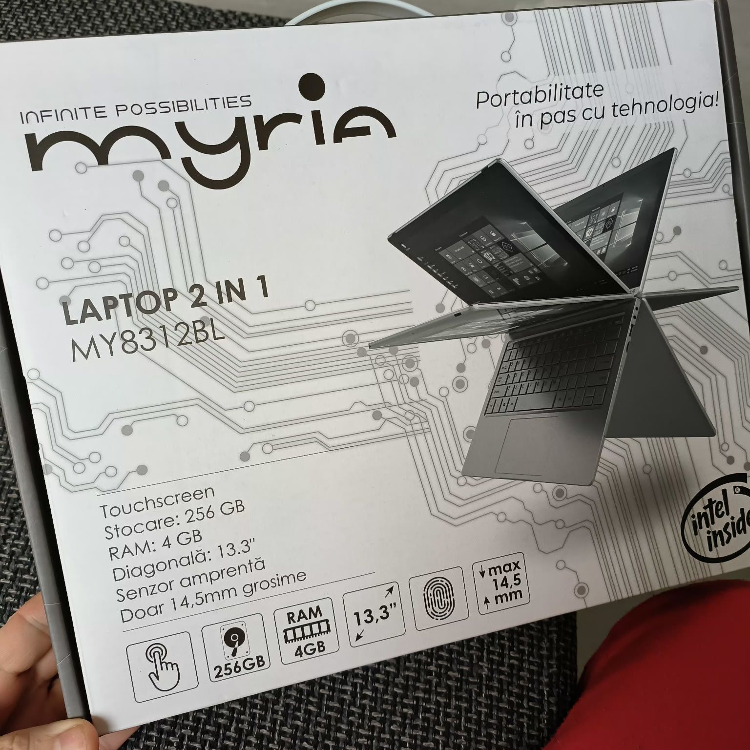 Laptop/tableta Myria