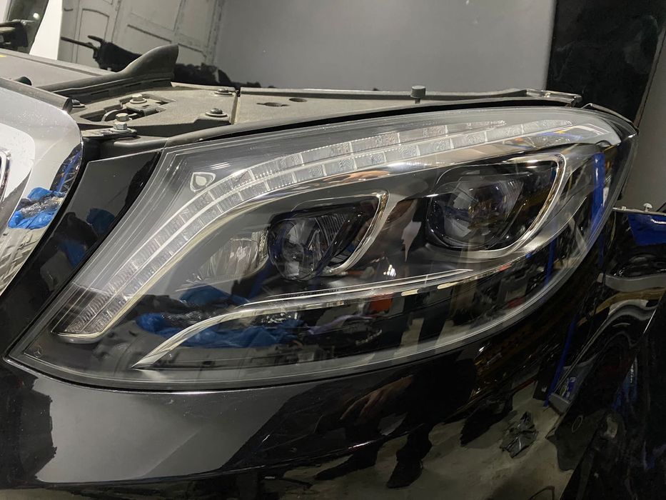 Fata completa Mercedes S class. W222. 2015. Capota,bara,far,aripa etc