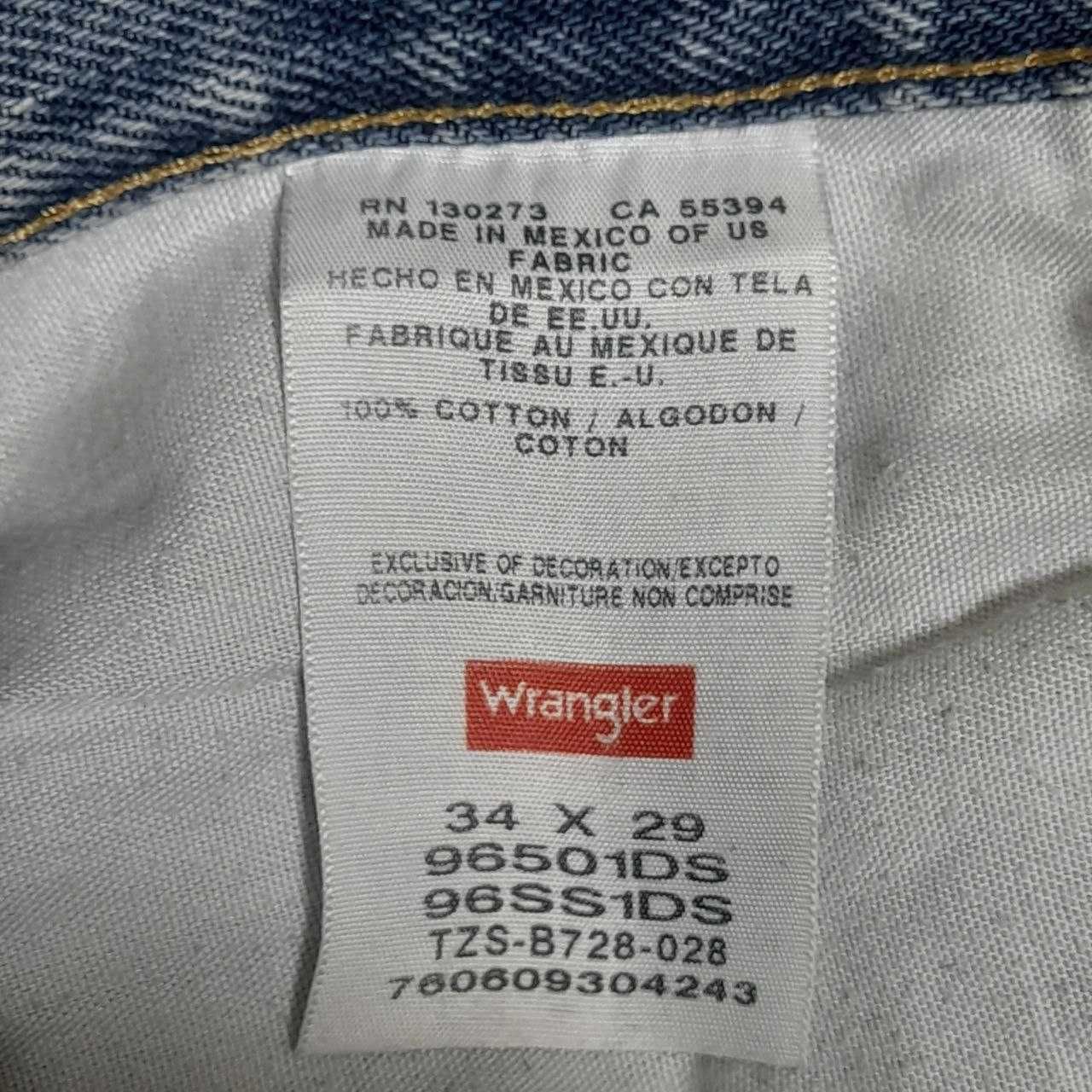 Джинсы Wrangler / Made in Mexico / W34 L29