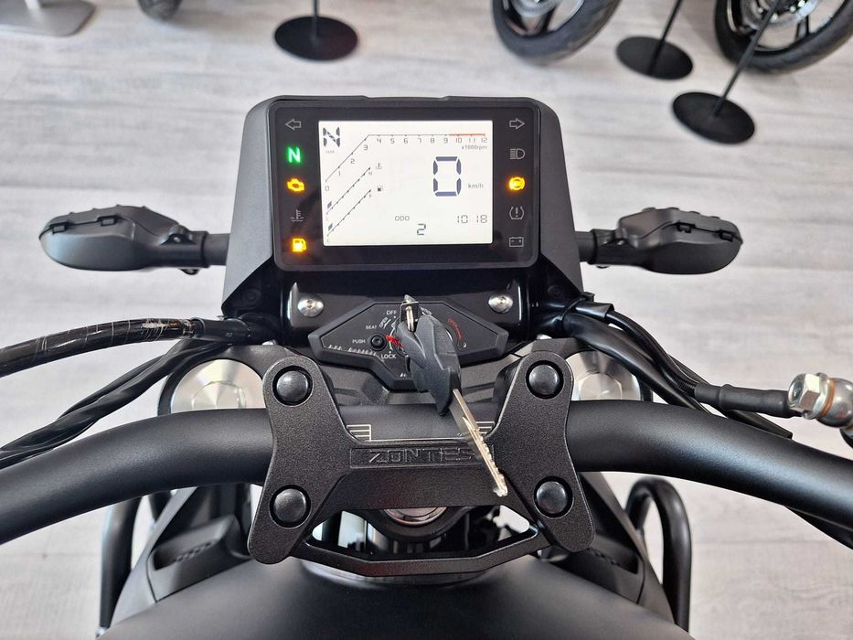 Motocicleta cu ABS Daytona Zontes G125 - scrambler, permis A1