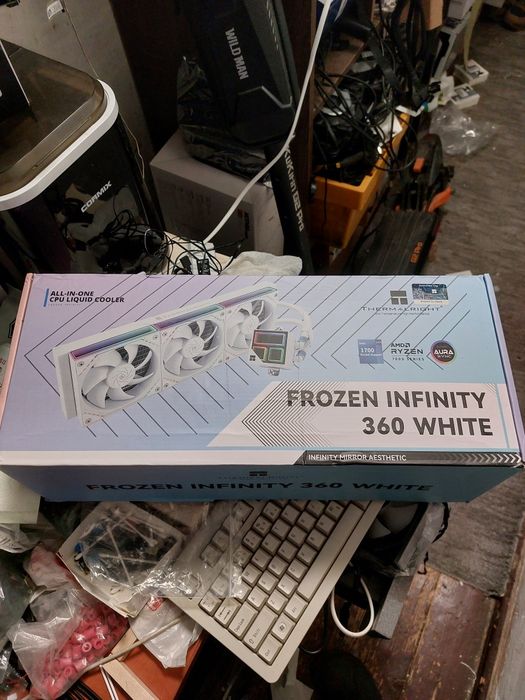 Cooler pe lichid cpu argb,Thermalright Frozen inf 360 white nou!,multi
