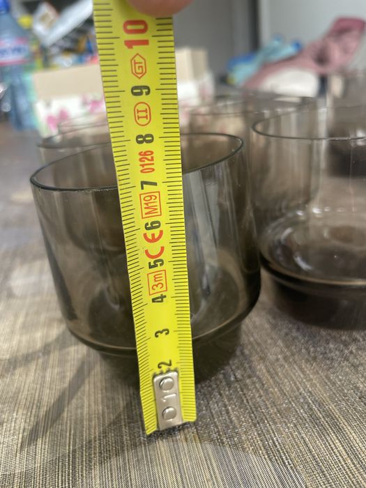 Чаши ниски стъклени