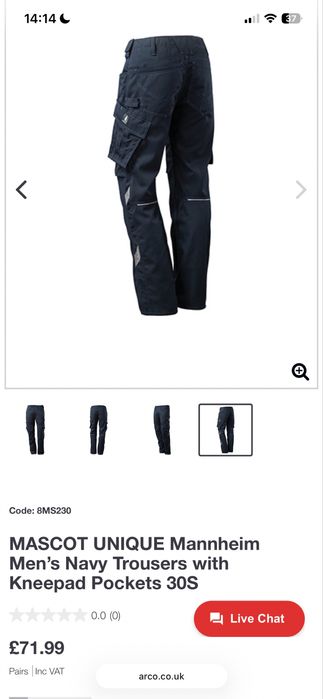 Работен панталон Mascot Stenso