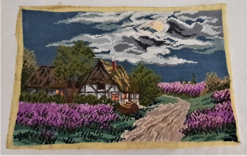 Гоблен–Silbernacht uber der Heide /Перуники-Сребърна нощ в степта/