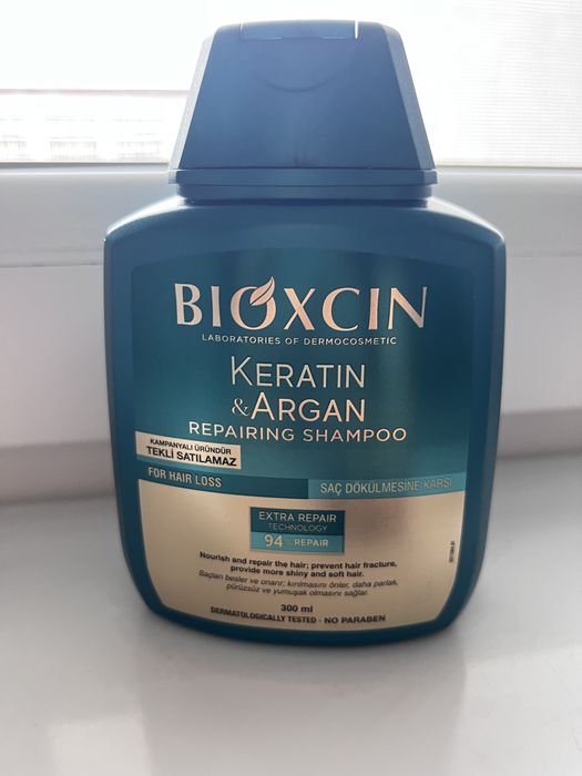 Sampon Bioxcin cu argan, impotriva caderii parului