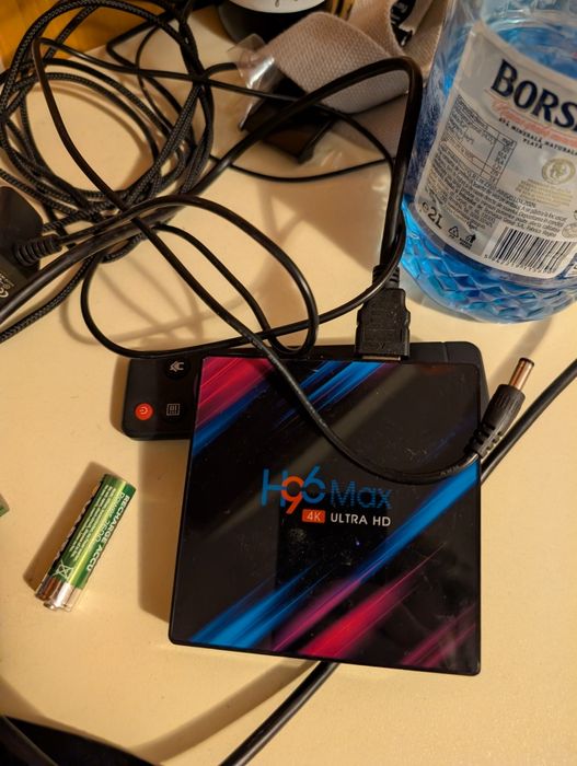Mini PC TV Box H96 Max, Rqiurpn, 4K, Quad-Core, 4GB RAM, 64GB, WiFi du