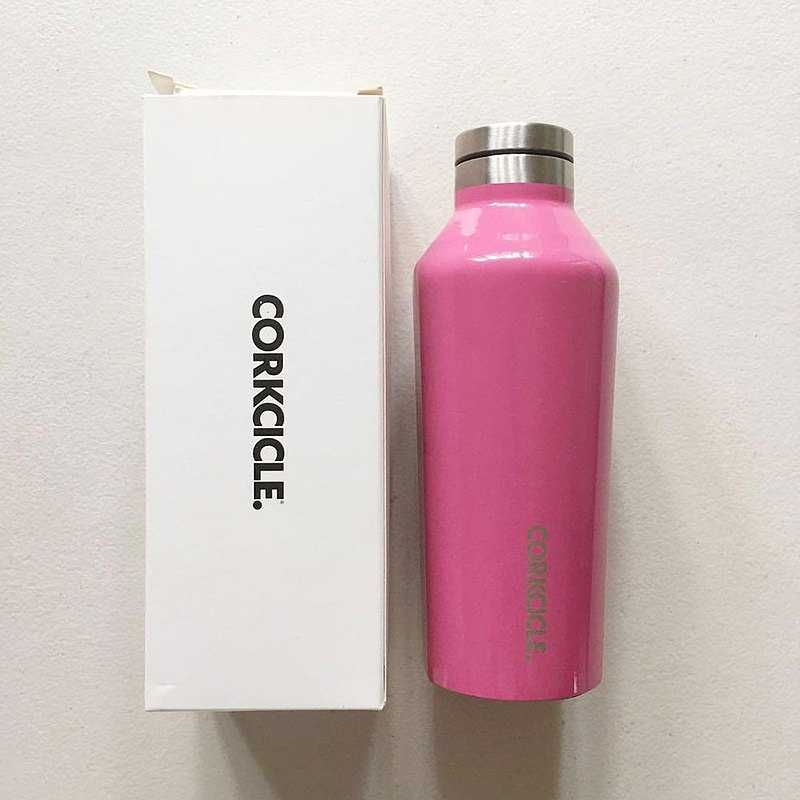 Termos CORKCICLE Easy mouth Bottle 270ml Rock Peach - Miami Pink