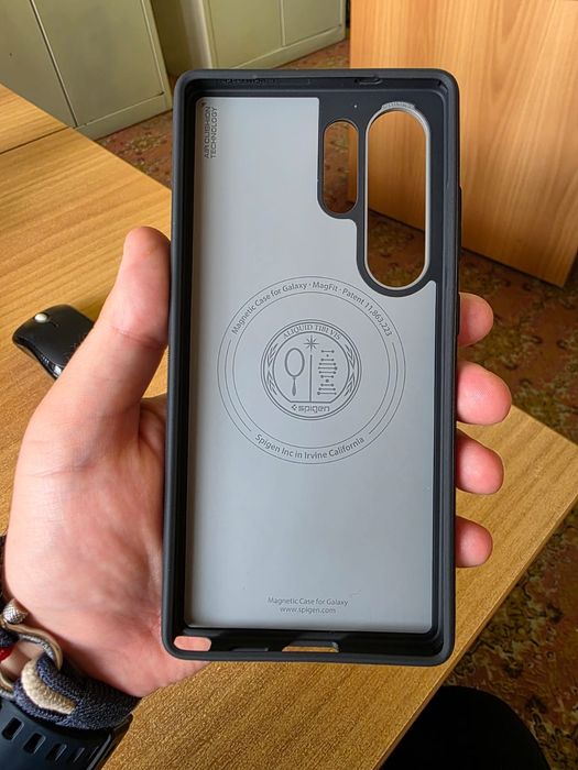 Husa Spigen Nano Pop MagSafe Samsung Galaxy S25 Ultra Negru