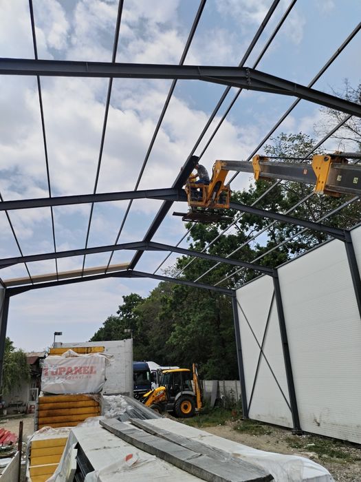Structuri complete și hale la cheie, saivane pentru animale