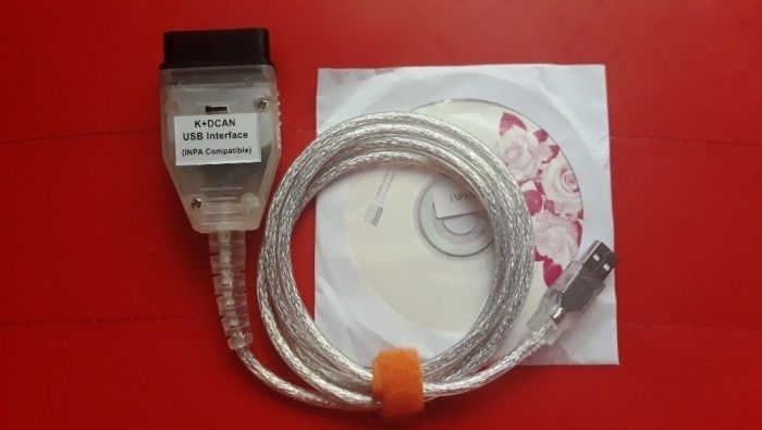 Interfata diagnoza INPA Ediabas K-line DCAN BMW Mini cu Switch / Buton