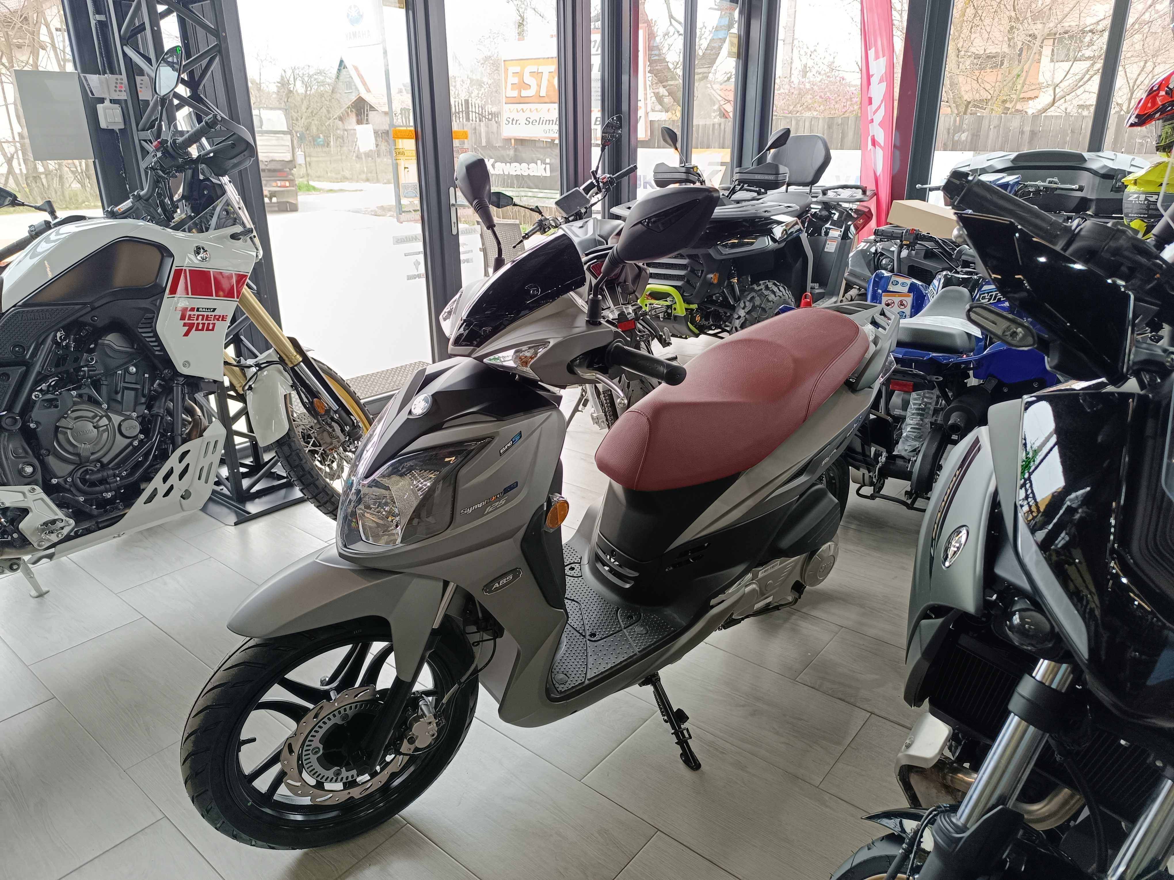 SYM Symphony SR 125 ABS nou-se conduce cu B-in stoc EST BIKE Campina