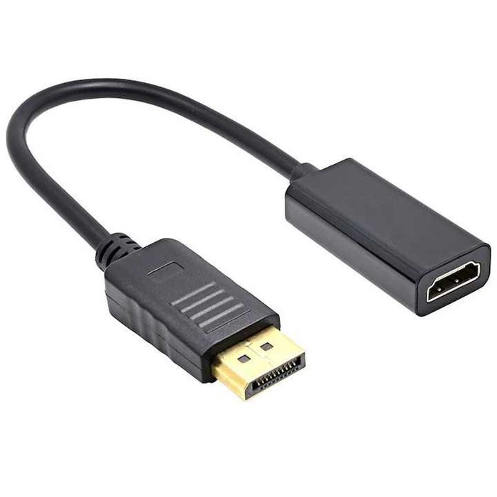 Adaptor Displayport la HDMI, fullHD, negru