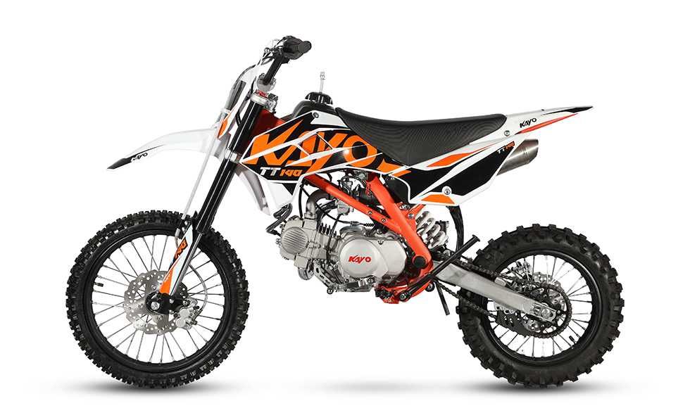 Motocicleta cross enduro offroad Kayo TT140 cc 4T (roti 17" - 14")