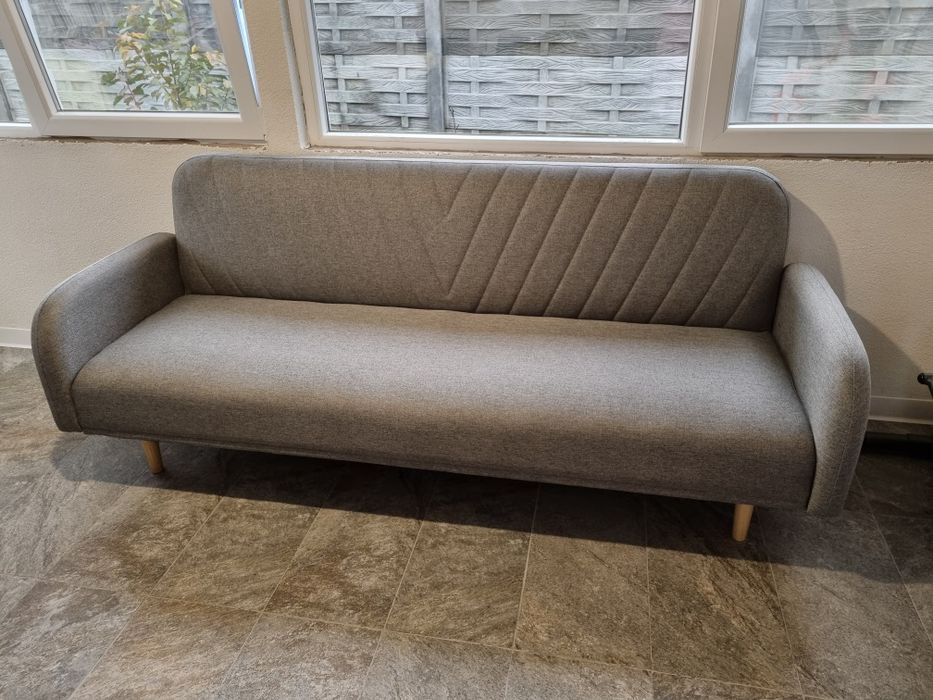 Canapea extensibilă PARADIS gri deschis Jisk