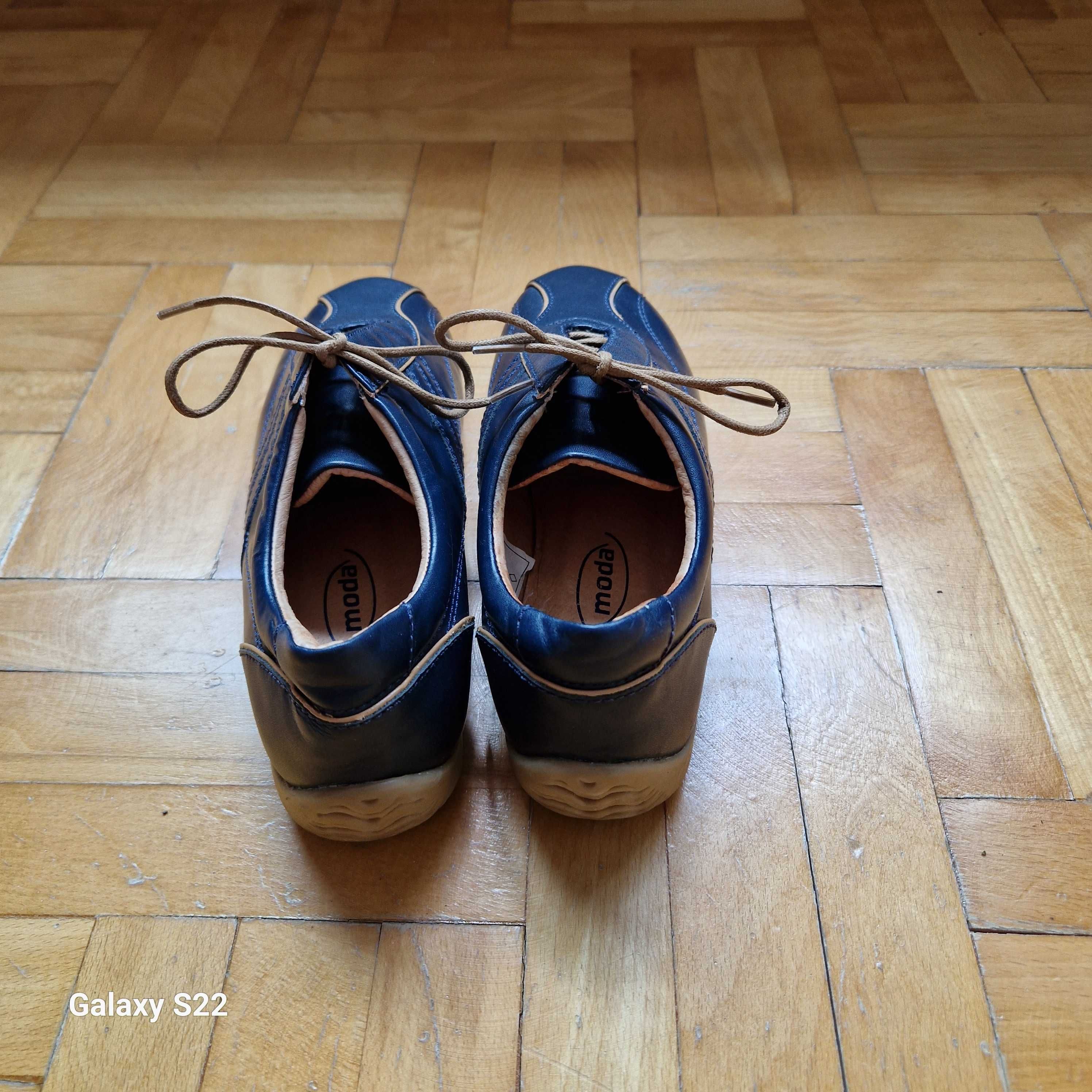 Pantofi piele naturala, Moda, Unisex - 37