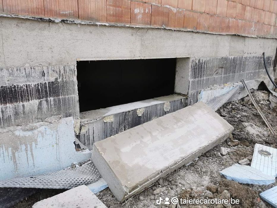 Carotare beton ,Gaura hota, Gaura centrala,taiere beton,demolari