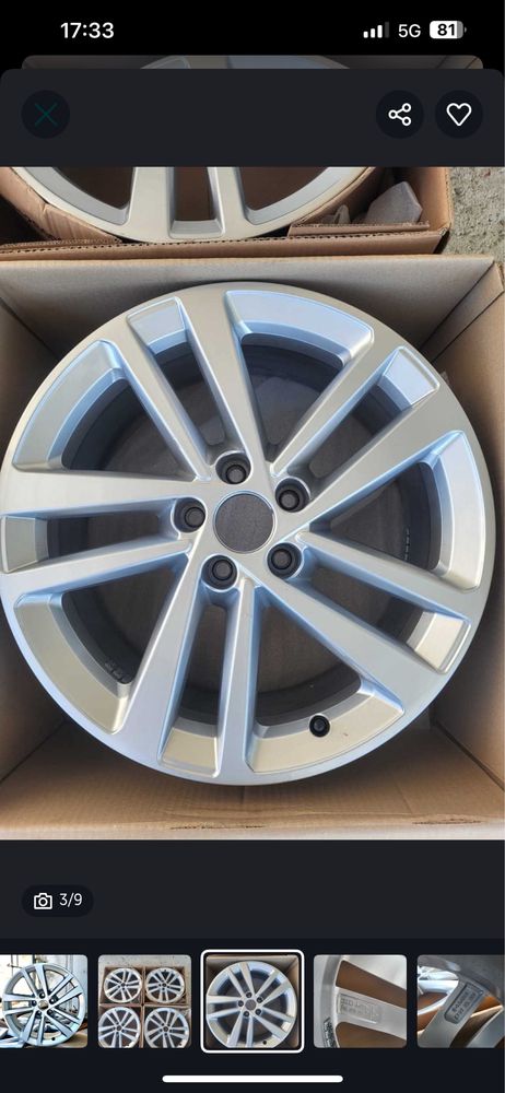 5х112 - 18 инча Оригинални джанти Audi / VW / Seat / Skoda