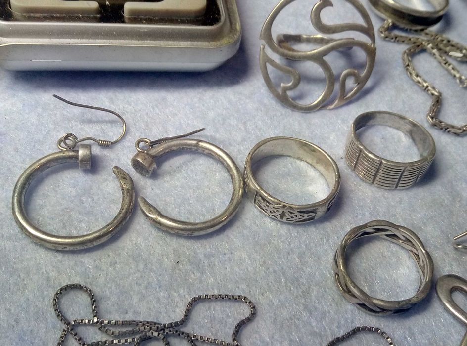 Лот СРЕБЪРНИ БИЖУТА Сребро 925 Може и На Бройка По Договаряне