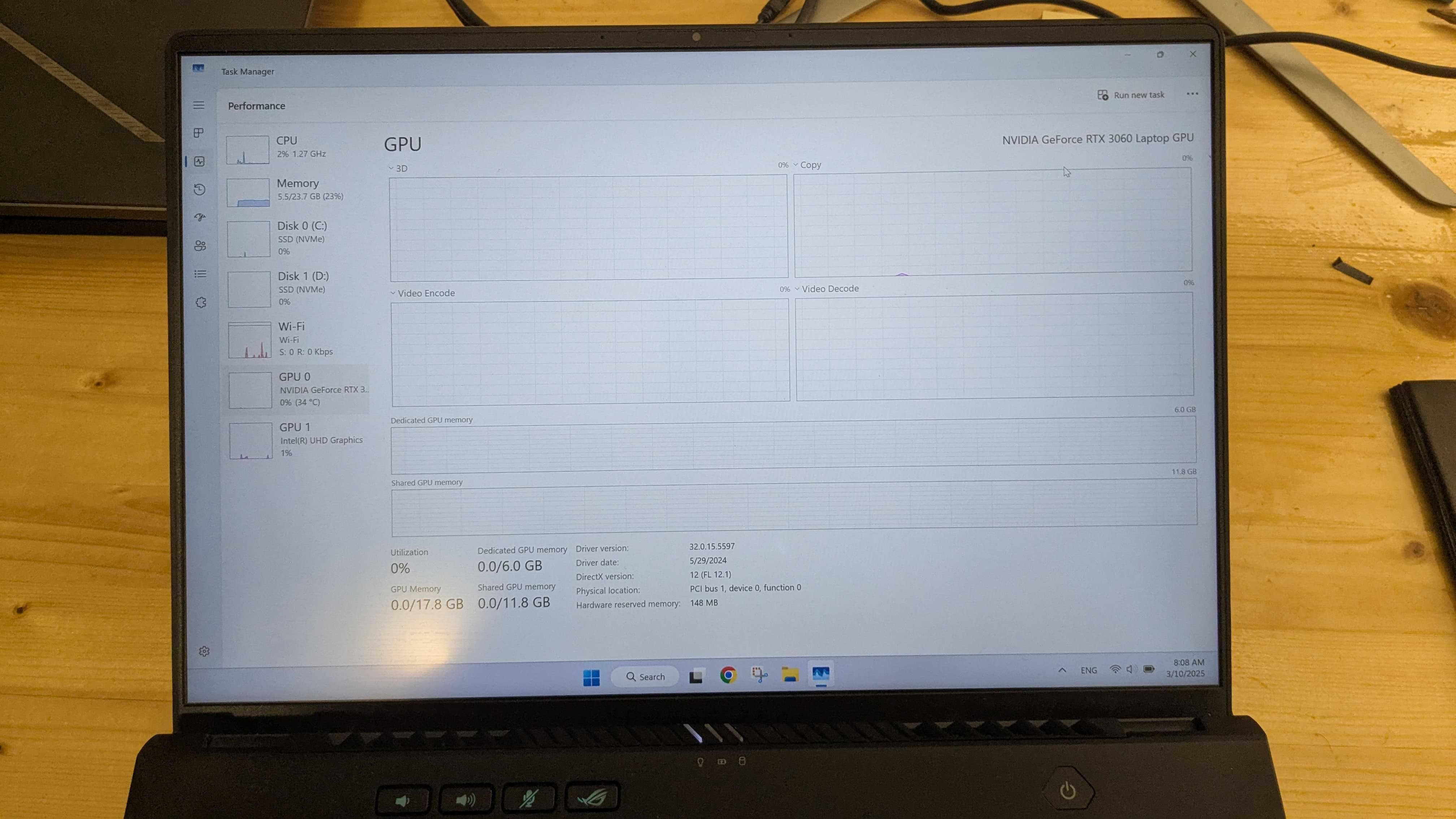 Asus Rog Zephyrus M16