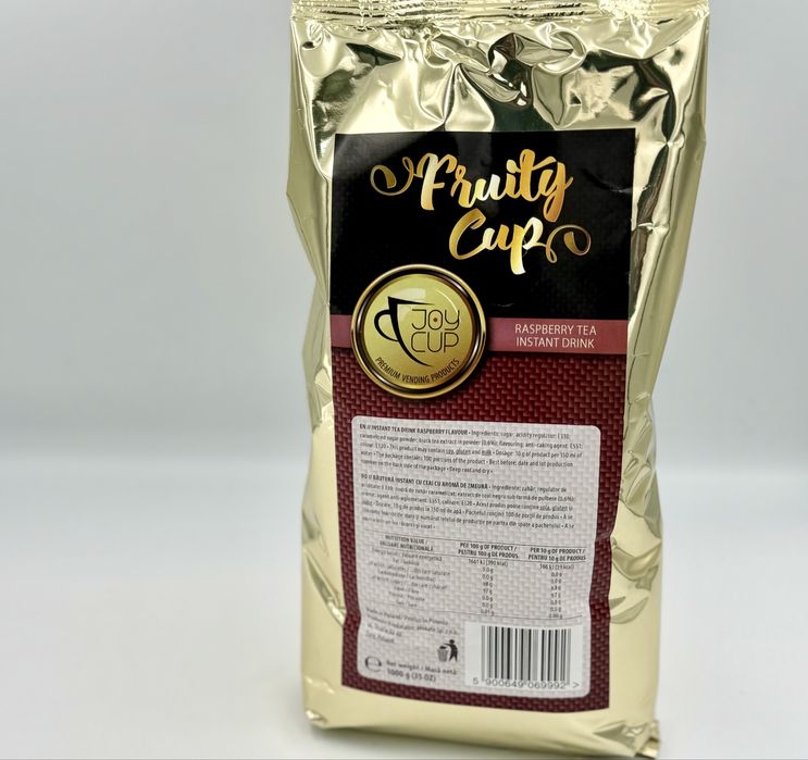 Oferta Ceai zmeura plus pahare 50buc 8oz