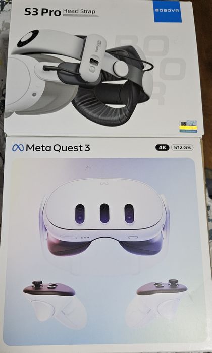 Meta Quest 3 512 GB + BOBOVR S3 PRO