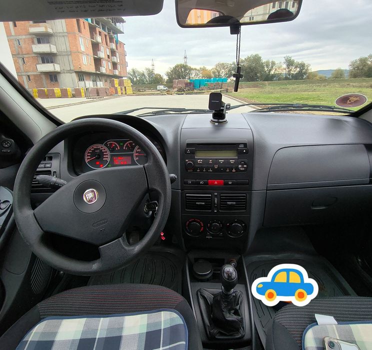 Fiat Albea 1.4 , 08/2009 , Toate dotările 49.000 km.