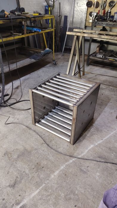 Registru termic inox 3mm  (serpentina)