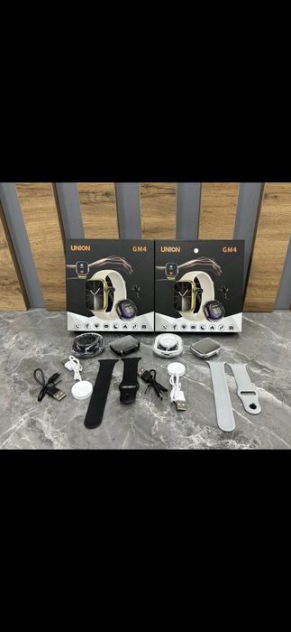 W26 PRO MAX  / Набор смарт часы + Смарт-часы + TWS-наушники UNION GM2