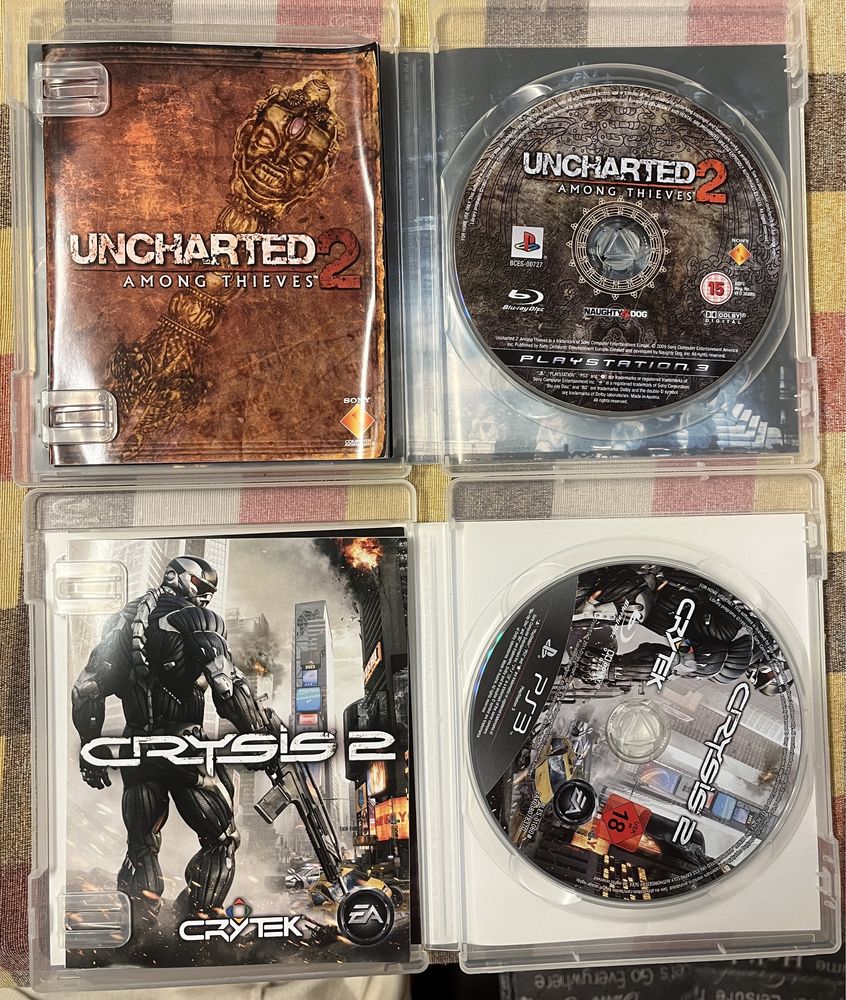 Jocuri PS3 Crysis 2 si Unchared 2