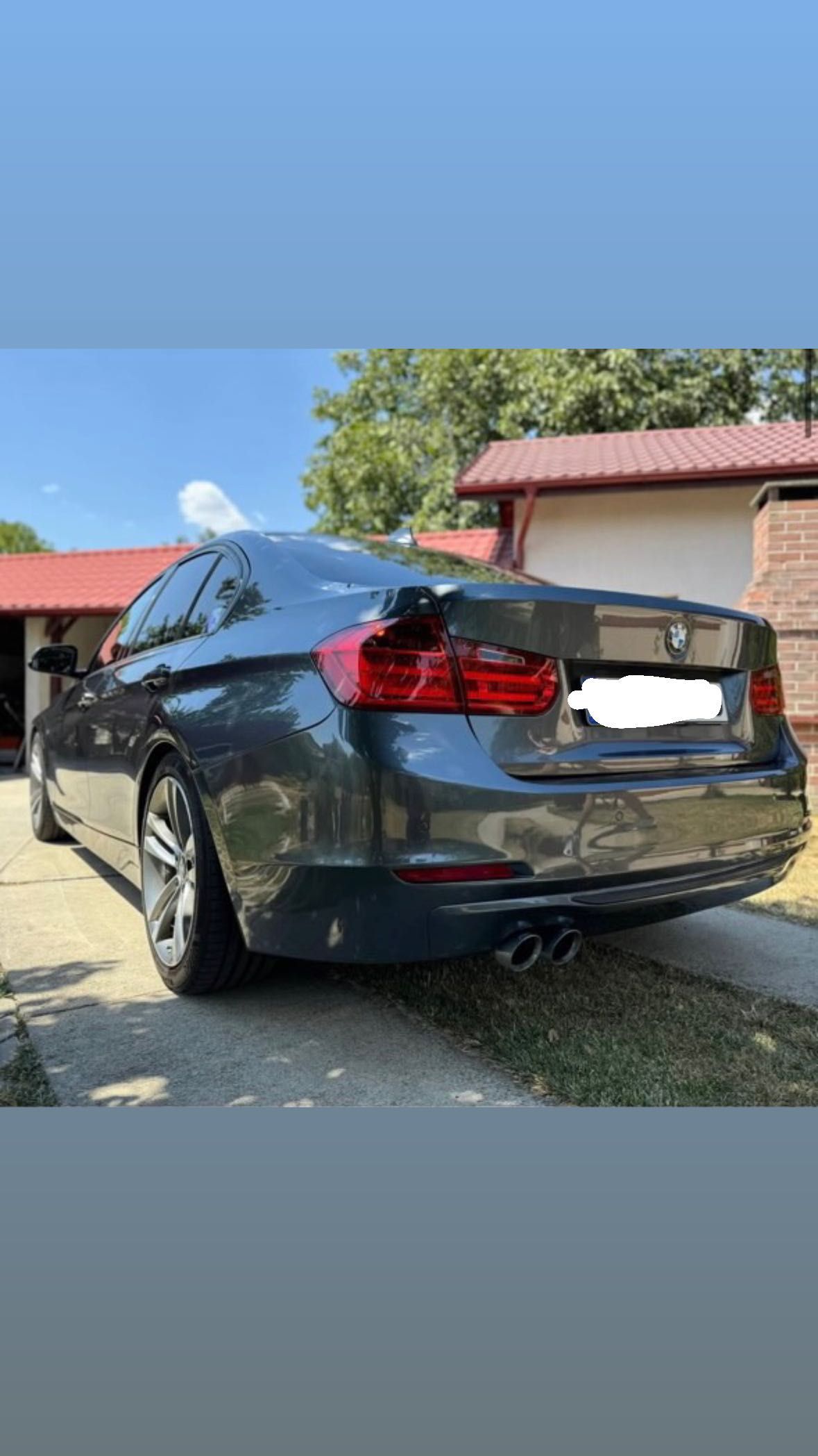 BMW Sportline F30 318D 2013 257***km 143 cai CU TRAPA