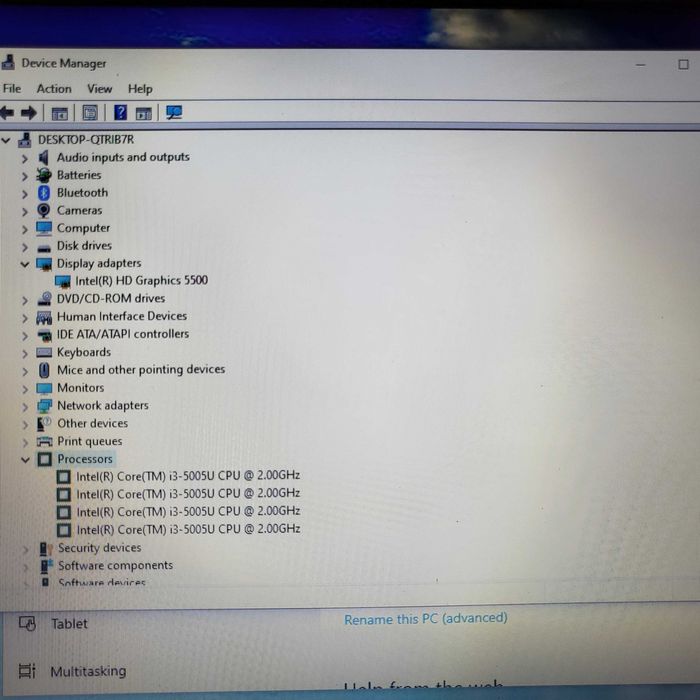 HP 15-Intel i3~5005U-15,6 HD LED-8GB-250GB SSD-Intel HD 5500~4GB