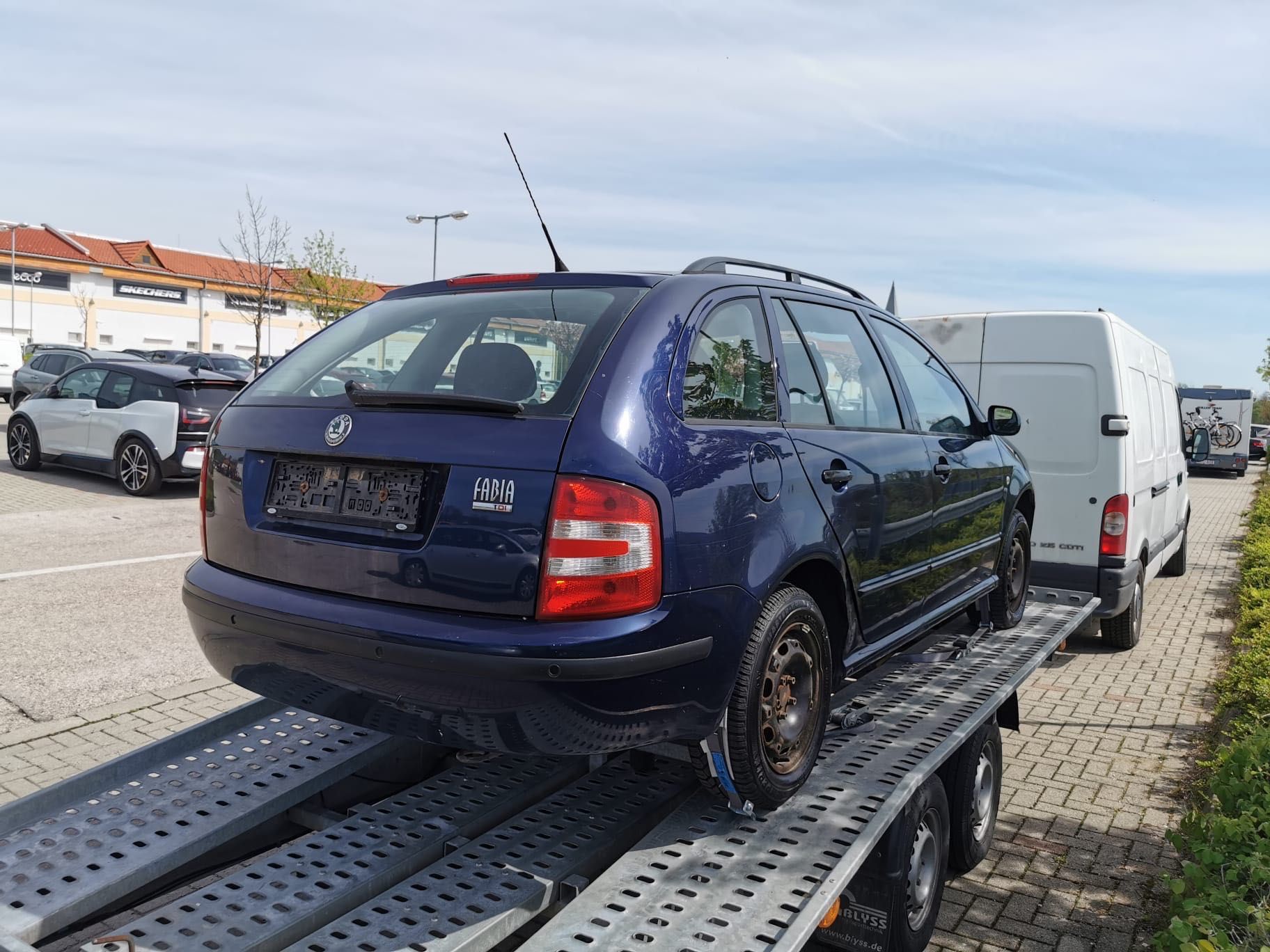 Skoda Fabia 1,9 diesel an fabricație 2005