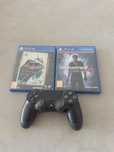 Джойстик за ps4 и две игри за ps4