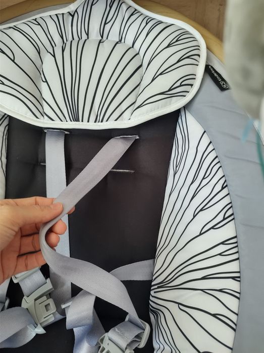 Електрическа Люлка/Шезлонг KinderKraft LUMI, Дървен