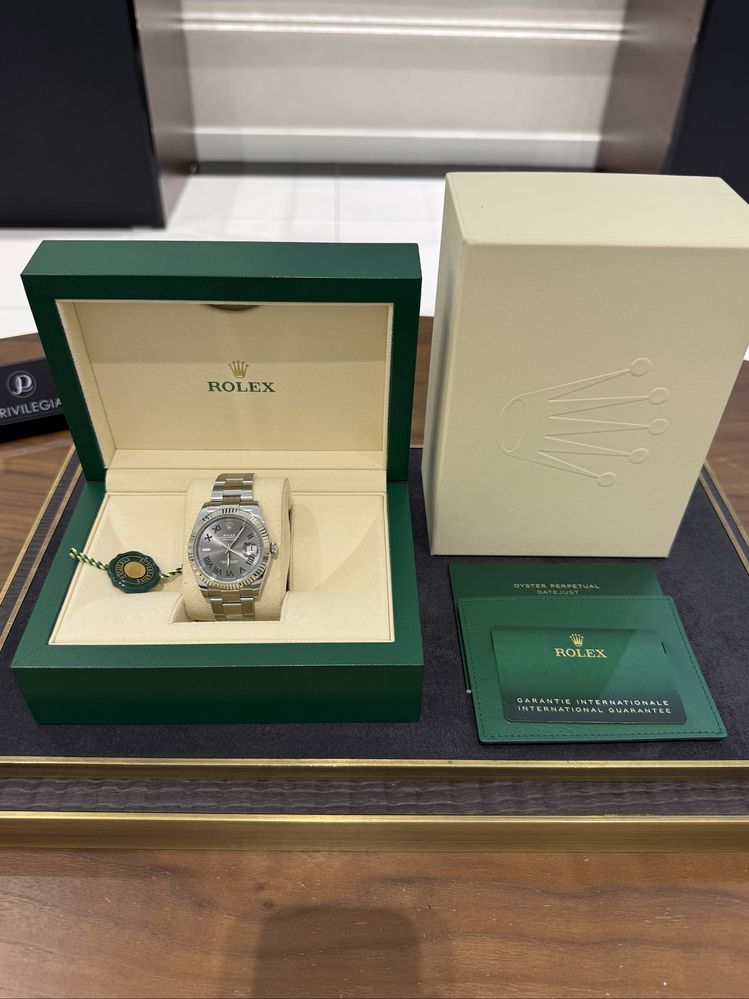 Rolex Datejust 41mm Steel and White Gold 126334 Wim
